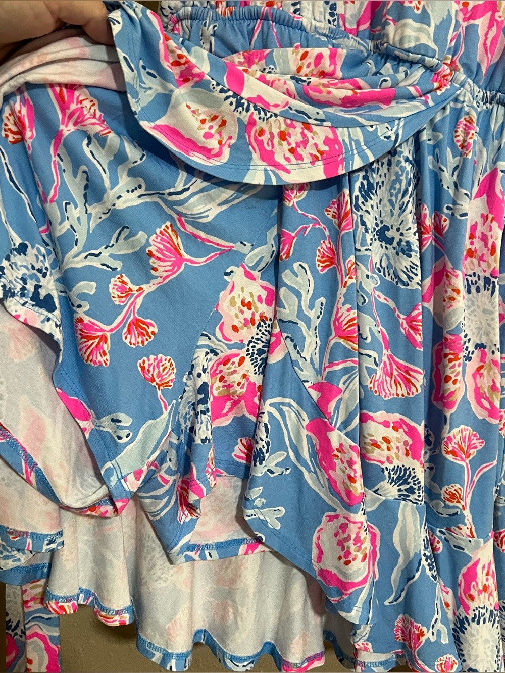 Lilly Pulitzer Camri Halter Romper  Bahamian Rhapsody Print Size XL - Picture 5 of 7
